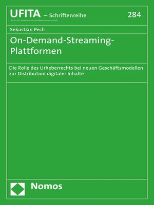 cover image of On-Demand-Streaming-Plattformen